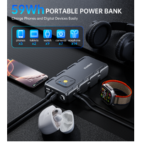 CHOETECH TC0009 16000mAh Portable Car Jump Starter with Emergency Light thumbnail