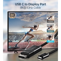 CHOETECH XCP-1803 USB-C To DisplayPort Cable 8K@30Hz 1.8M Two-Way thumbnail