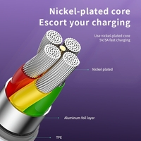 KIVEE KV-CT326 8-pin iPhone Charging Cable 1M White thumbnail