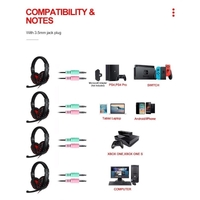 T-Wolf TF800 RGB 4-pcs Gaming Keyboard/Mouse/Headphone/Mouse Pad Kit Set thumbnail