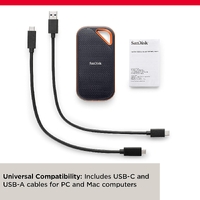 SanDisk 1TB Extreme PRO Portable SSD V2 (SDSSDE81-1T00-G25) thumbnail