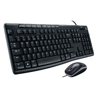 Logitech MK200 Media Keyboard Mouse (920-002693) thumbnail