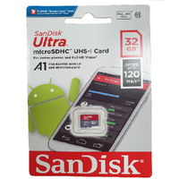 SANDISK SDSQUA4-032G-GN6MN Micro SDHC Ultra UHS-I Class 10 , A1, 120mb/s No adapter thumbnail