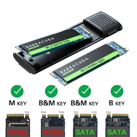 Simplecom SE516 NVMe / SATA Dual Protocol M.2 SSD Tool-Free USB-C Enclosure USB 3.2 Gen 2 10Gbps thumbnail