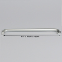 Aluminium Kitchen Cabinet Handles Drawer Bar Handle Pull 192mm thumbnail