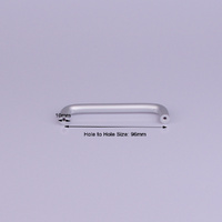 Aluminium Kitchen Cabinet Handles Drawer Bar Handle Pull 96mm thumbnail
