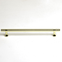 Gold Solid Zinc Kitchen Cabinet Handles Drawer Bar Handle Pull 192mm thumbnail