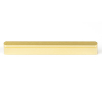 Solid Zinc Furniture Kitchen Bathroom Cabinet Handles Drawer Bar Handle Pull Knob Gold 128mm thumbnail