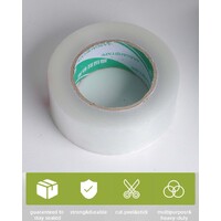 6 Rolls 150m Clear Packing Tape Sealing Tape 150m x 45mm thumbnail