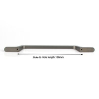 Black Zinc Kitchen Cabinet Handles Drawer Bar Handle Pull 160mm thumbnail