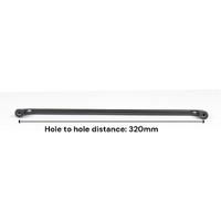 Black Zinc Kitchen Cabinet Handles Drawer Bar Handle Pull 320mm thumbnail