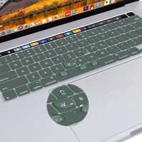 Keyboard Cover Skin For MacBook Pro 13 Pro 16 A2338 A2289 A2251 A2141 M1 M2 2020 to 2023 Dgreen thumbnail
