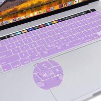 Keyboard Cover Skin For MacBook Pro 13 Pro 16 A2338 A2289 A2251 A2141 M1 M2 2020 to 2023 purple thumbnail