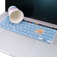 Keyboard Cover Skin For MacBook Pro 13 Pro 16 A2338 A2289 A2251 A2141 M1 M2 2020 to 2023 Sky Blue thumbnail