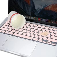 Keyboard Cover Skin For MacBook Air Pro 13 13.6 14 15.3 16 A2442 A2779 A2485 A2780 A2681 A2941 M1 M2 2021 to 2023 Pink thumbnail