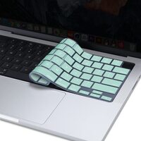 Keyboard Cover Skin For MacBook Air Pro 13 13.6 14 15.3 16 A2442 A2779 A2485 A2780 A2681 A2941 M1 M2 2021 to 2023 Mint Green thumbnail