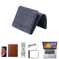 Bed Organiser Bed Caddy Sofa Organiser Bedside Organiser Book Magazines Organiser Dark Grey thumbnail