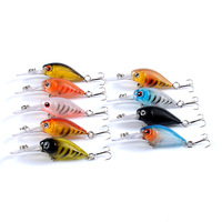 9x Popper Crank 5.7cm Fishing Lure Lures Surface Tackle Fresh Saltwater thumbnail
