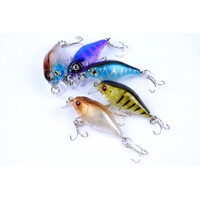 5x 4.3cm Popper Crank Bait Fishing Lure Lures Surface Tackle Saltwater thumbnail