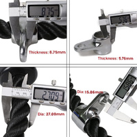 Tricep Rope Fitness Gym Pulley Pull Down Rope Cable Machine Attachment Pull down Rope thumbnail