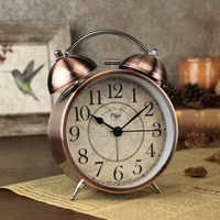 Dual Alarm Clock Twin Bell Alarm Clock, Bedroom Table Desk Alarm Clock Backlight thumbnail