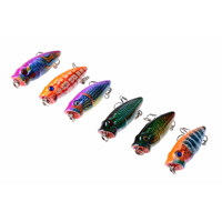 6X 3.5cm Popper Poppers Fishing Lure Lures Surface Tackle Fresh Saltwater thumbnail