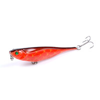 9x Popper Poppers 9.9cm Fishing Lure Lures Surface Tackle Fresh Saltwater thumbnail