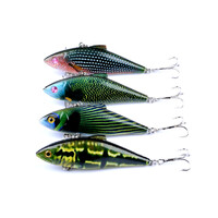 4x 8.5cm Vib Bait Fishing Lure Lures Hook Tackle Saltwater thumbnail