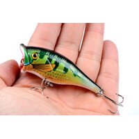 4X 6.5cm Popper Poppers Fishing Lure Lures Surface Tackle Fresh Saltwater thumbnail
