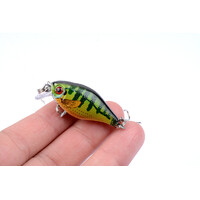 6x 4.3cm Popper Crank Bait Fishing Lure Lures Surface Tackle Saltwater thumbnail