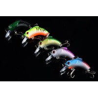 5x 5.5cm Popper Crank Bait Fishing Lure Lures Surface Tackle Saltwater thumbnail