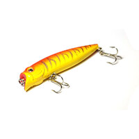 2X 9.5cm Popper Poppers Fishing Lure Lures Surface Tackle Saltwater thumbnail