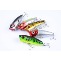 5X 6.5cm Popper Poppers Fishing Lure Lures Surface Tackle Fresh Saltwater thumbnail