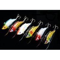 6x 8cm Vib Bait Fishing Lure Lures Hook Tackle Saltwater thumbnail