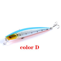 5x Popper Minnow 13cm Fishing Lure Lures Surface Tackle Fresh Saltwater thumbnail