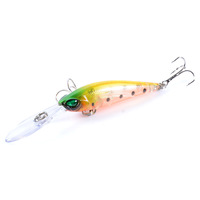 6x Popper Minnow 9.4cm Fishing Lure Lures Surface Tackle Fresh Saltwater thumbnail