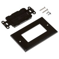 Brush Wall Plate Wires Cable Access Strap Management Socket Mount Port HDMI thumbnail