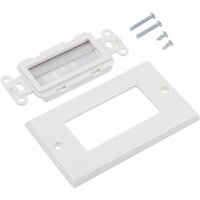 Brush Wall Plate Wires Cable Access Strap Management Socket Mount Port HDMI thumbnail