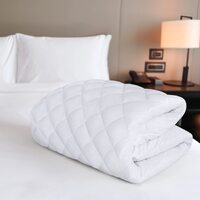 QUILTED MATTRESS PROTECTOR - QUEEN SIZE - - HOTEL QUALITY thumbnail