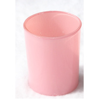 20 Pack Blush Pink Glass Votive Tealight Candle Holders House Party Cenrepiece Xmas Wedding Decor Glass Candlestick Party Decorations Bridal Valentine thumbnail