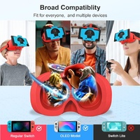 DEVASO VR Headset for Nintendo Switch Orange&Blue thumbnail