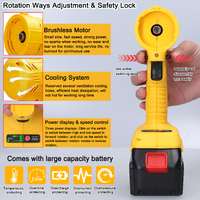 7in1 Multi-function Rechargeable Li-ion Electric Machine Set Electric Hammer Drill Chainsaw Conversion Tool Set Power Tool Kit thumbnail