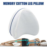 Leg Knee Support Pillow, Orthopedic Memory Foam Wedge Contour Pillow for Thighs, Leg Pillow for Back Hip Legs Knee Support Wedge and Pressure Relief,  thumbnail