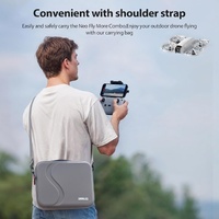 STARTRC Carrying Case for DJI Neo Portable PU Storage Protective Bag for DJI Neo Fly More Combo Accessories, Compatible with RC-N3 Remote Controller,  thumbnail