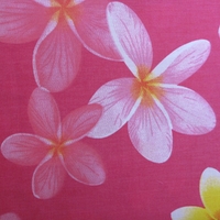 225TC Polyester Cotton Frangipani Jungle Pink Quilt Cover Set King thumbnail