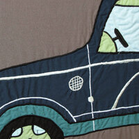 Jeep Wrangler Embroidered Quilt Cover Set Single thumbnail
