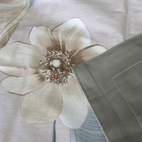 300TC Bahamas Taupe Reversible Cotton Quilt Cover Set King thumbnail