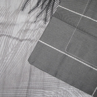 300TC Heidi Grey Reversible Cotton Quilt Cover Set King thumbnail