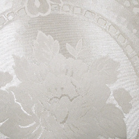 Chapel Gate Sophia Cream Jacquard Cutwork Lace Tablecloth 180 x 270 cm thumbnail