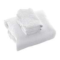 Bianca Elegance Cordelia White Bedspread Set Queen thumbnail